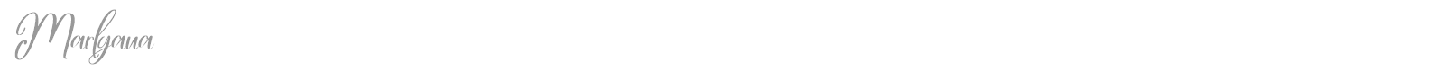 Marlyana font preview